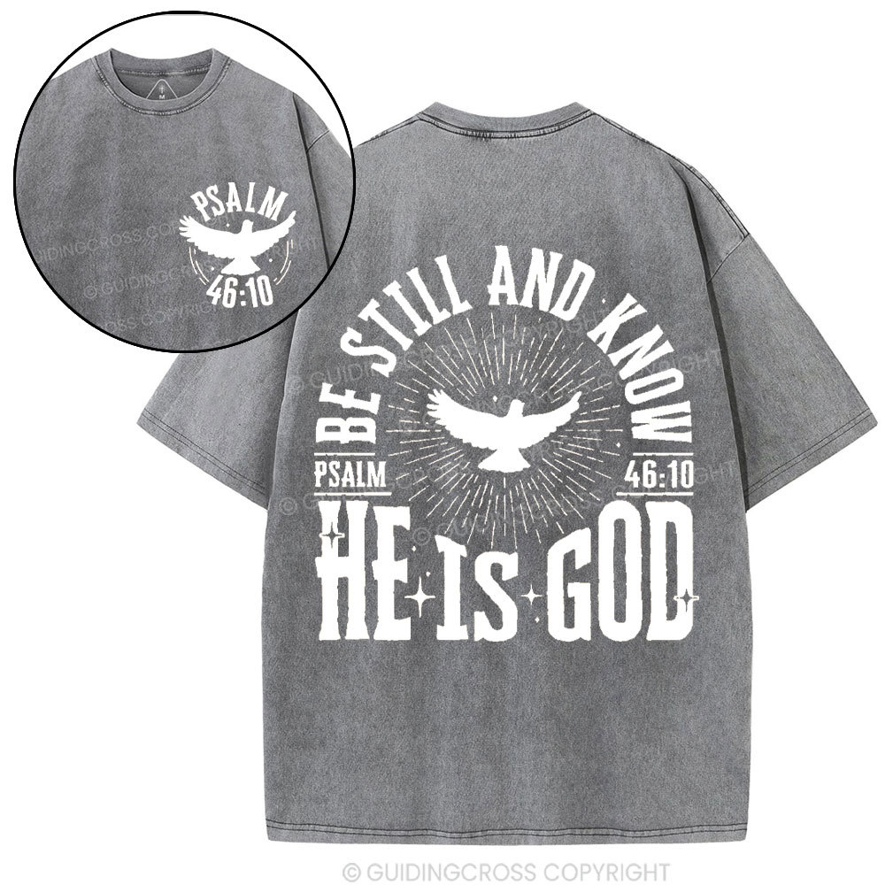 Double-sided sample washed T-Shirt Sale - GuidingCross