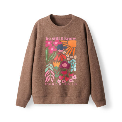 Be Still And Know Lightweight Sweater