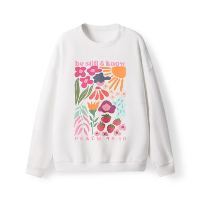 Be Still And Know Lightweight Sweater