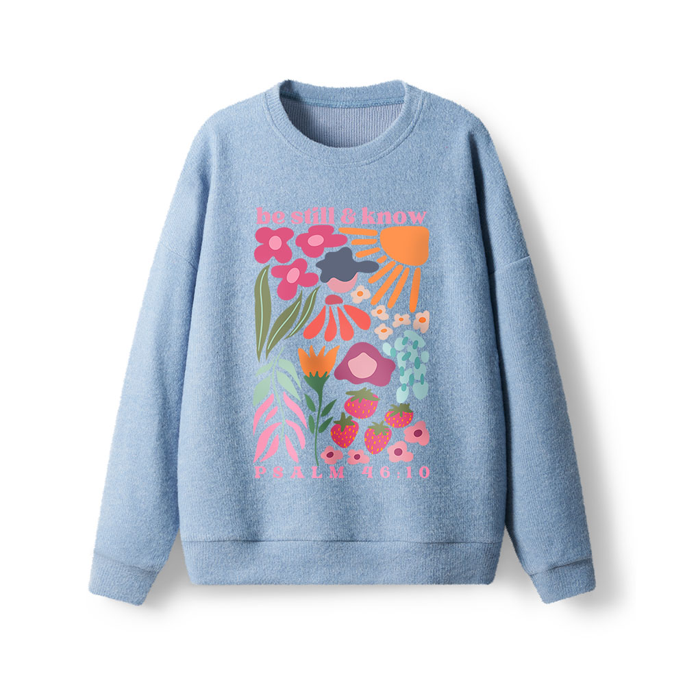 Be Still And Know Lightweight Sweater