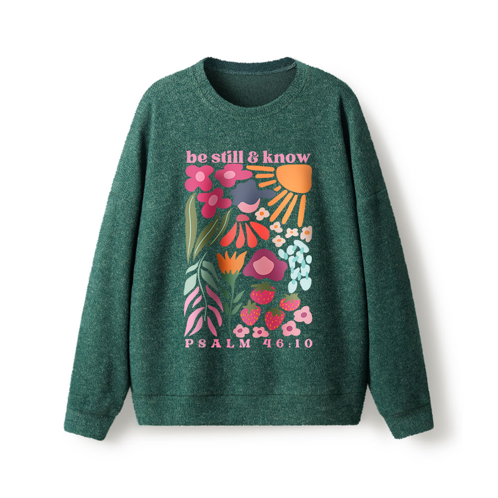 Be Still And Know Lightweight Sweater