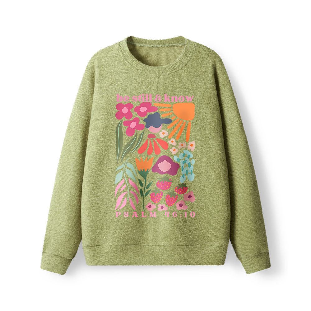 Be Still And Know Lightweight Sweater