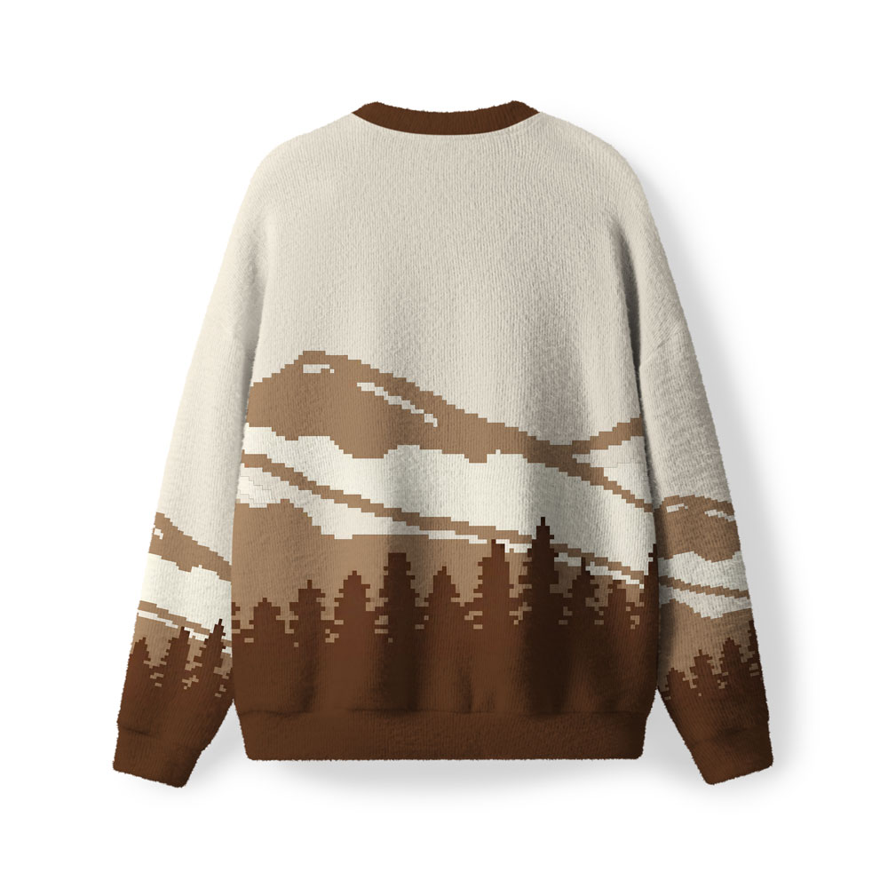 Be Still And Know That He Is God Furry Christian Lightweight Sweater