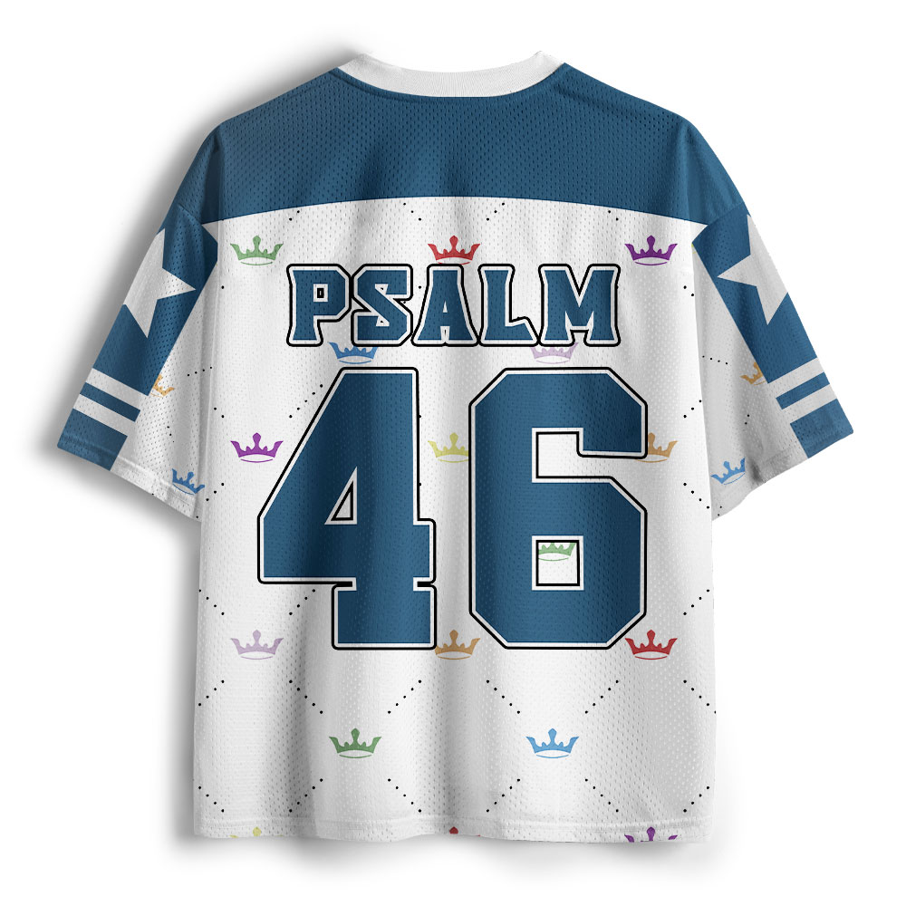 Be Still Christian Mesh Jersey