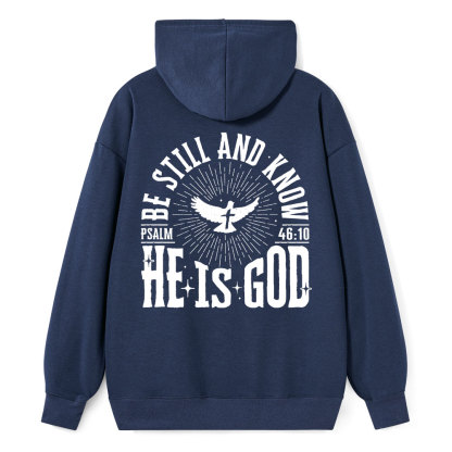 Be Still and Know Classic Christian Hoodie