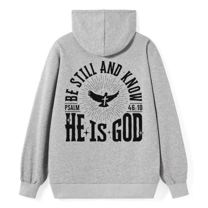 Be Still and Know Classic Christian Hoodie