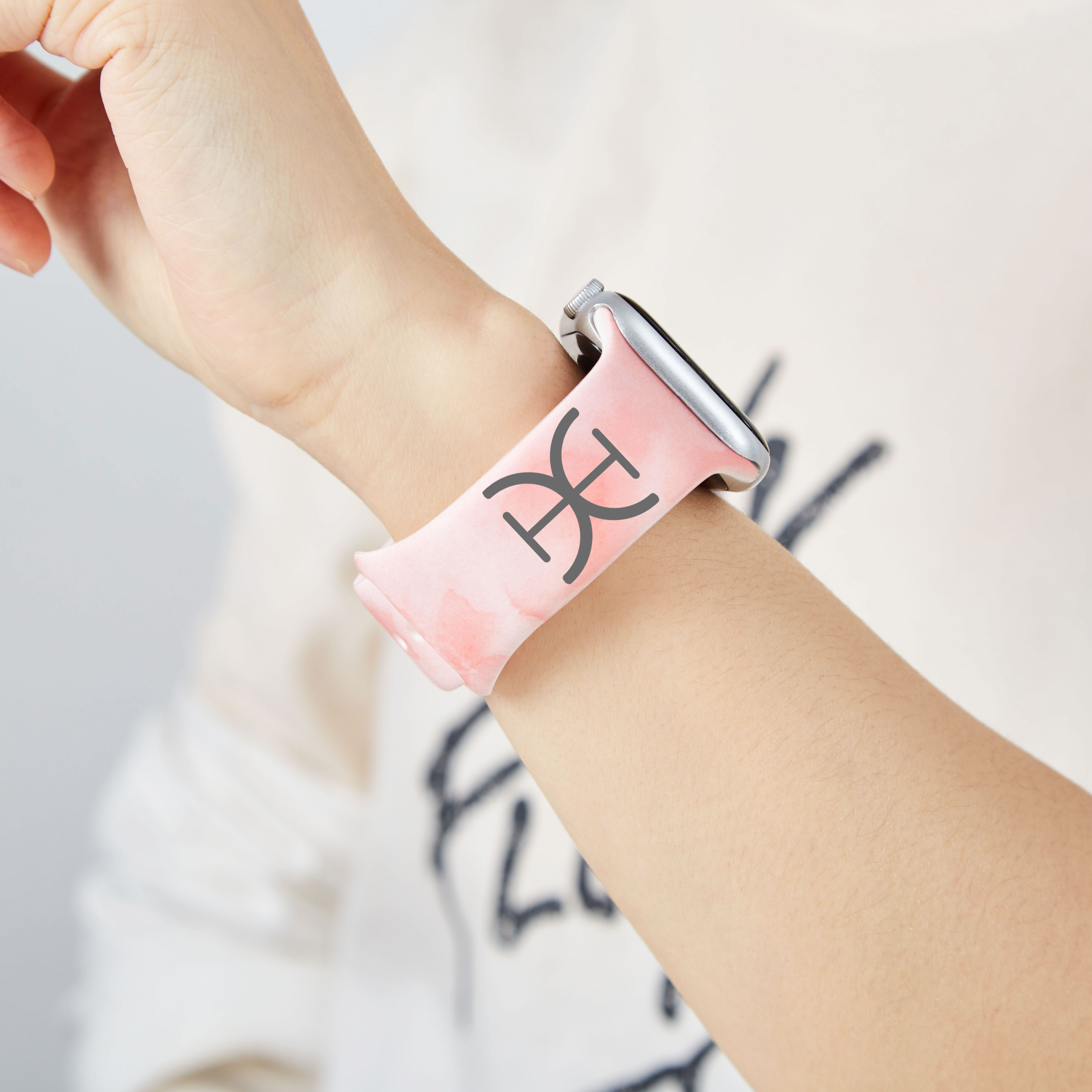 Be Still and Know that I Am God Tie Dye Christian Watch Band