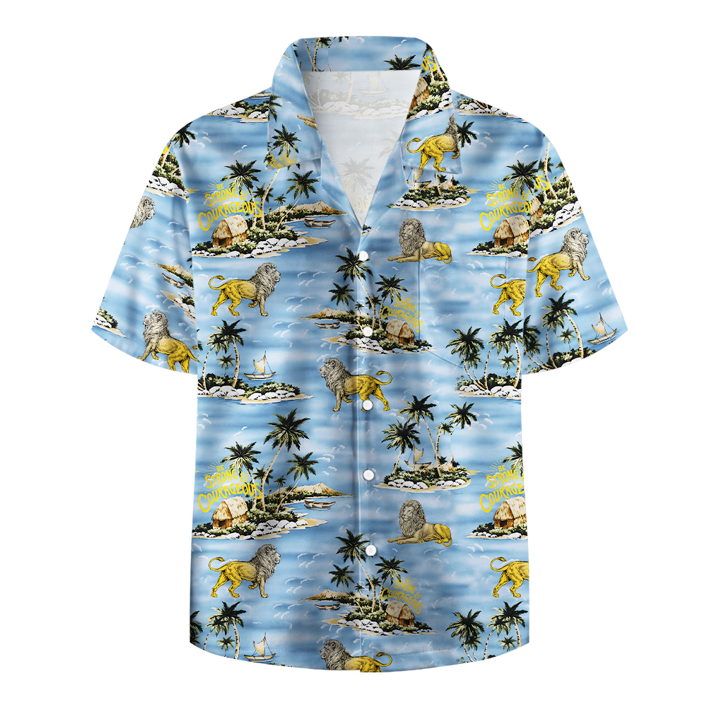 Be Strong And Courageous Christian Hawaiian Shirt