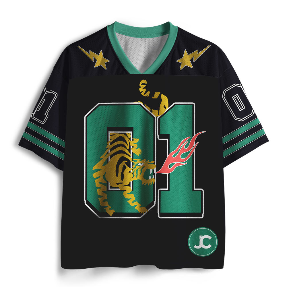 Be Strong And Courageous Christian Mesh Jersey