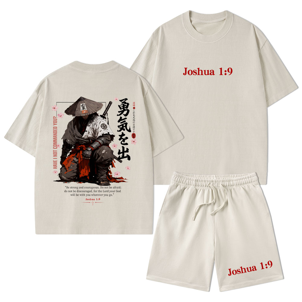 Train Your Body Discipline Your Soul Christian Washed T-Shirt & Shorts  Sale - GuidingCross