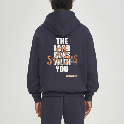 Be Strong Christian Fleece Hoodie Set