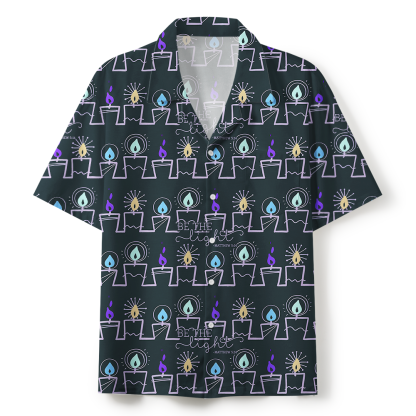 Be The Light Christian Blue Hawaiian Shirt 