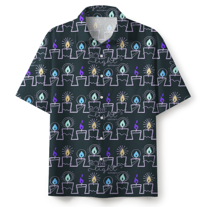 Be The Light Christian Blue Hawaiian Shirt 