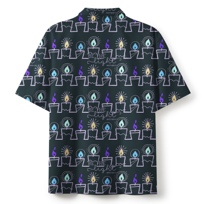 Be The Light Christian Blue Hawaiian Shirt 