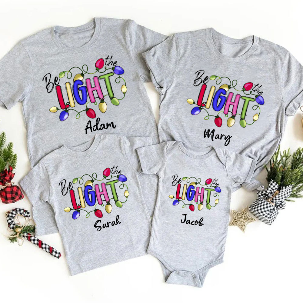 Be the Light Christian Christmas Youth Clothing
