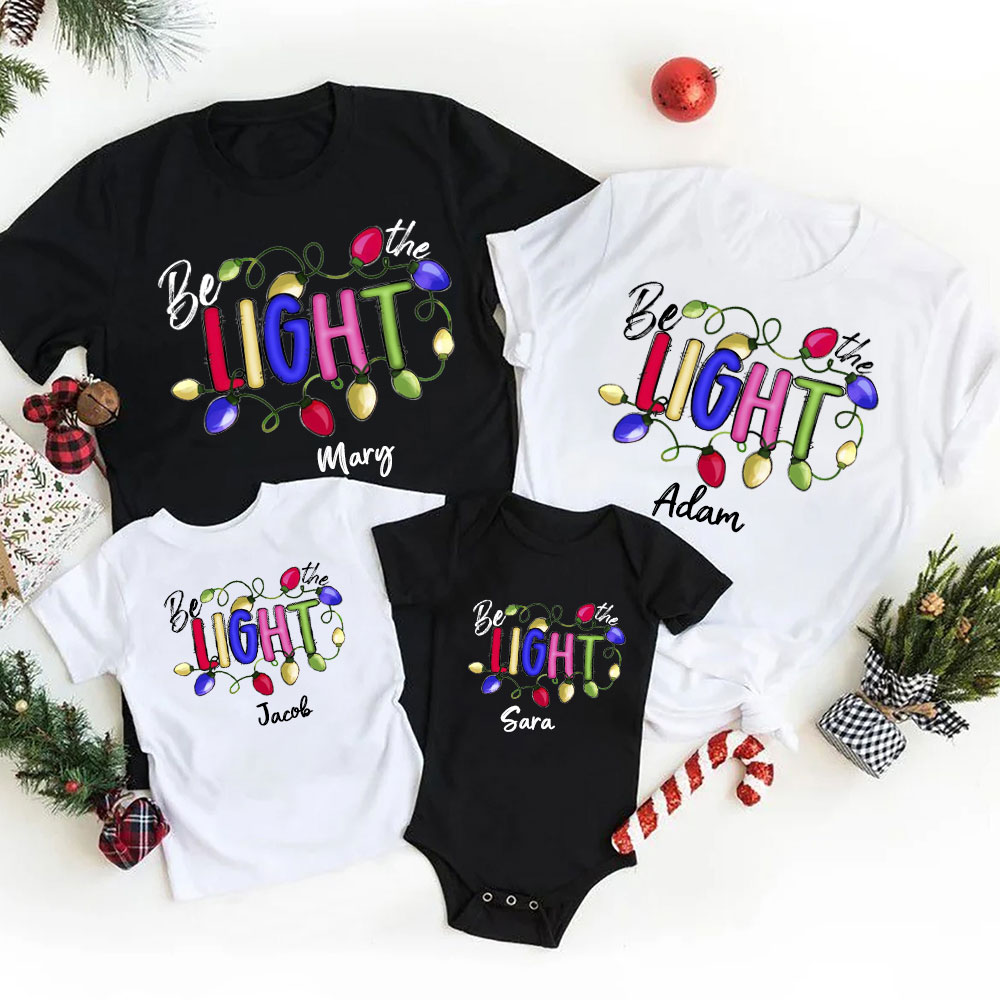 Be the Light Christian Christmas Youth Clothing