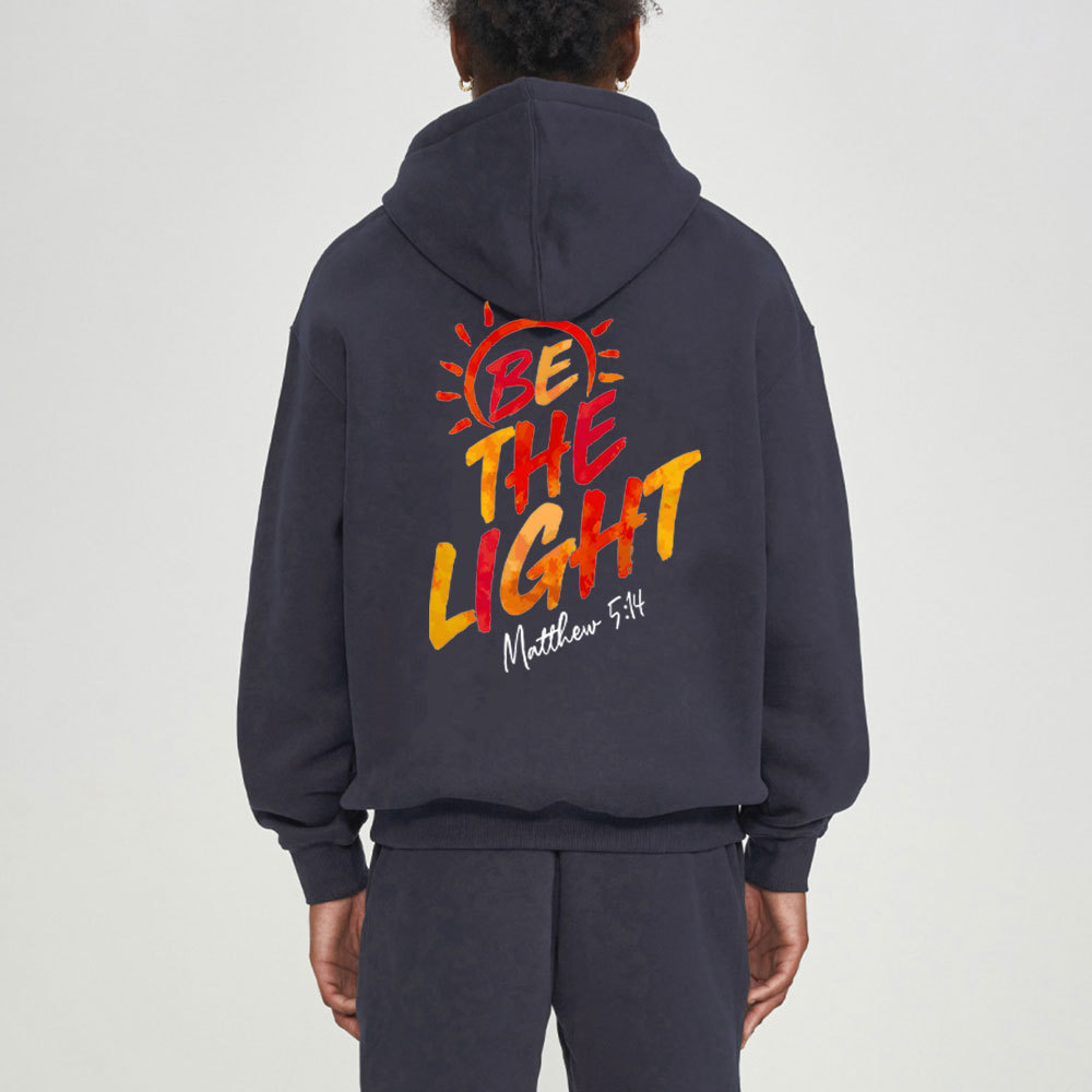 Be The Light Christian Fleece Hoodie Set