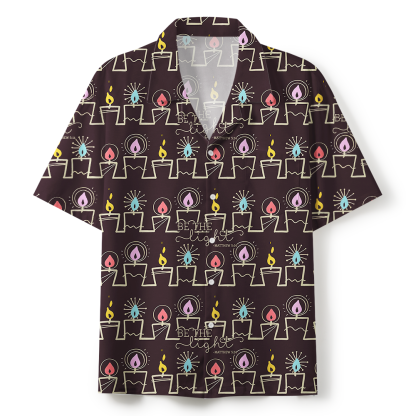 Be The Light Christian Brown Hawaiian Shirt 