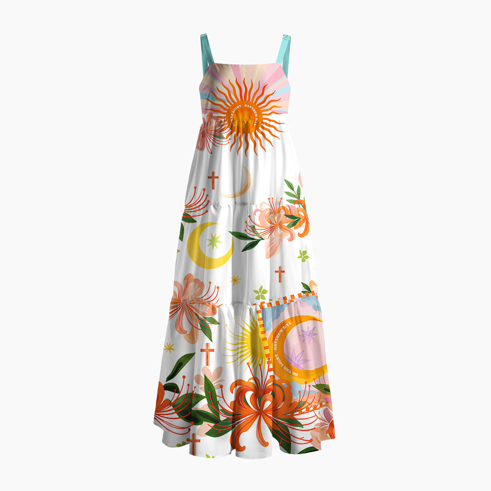 Be The Light Christian Maxi Dress Sale - GuidingCross