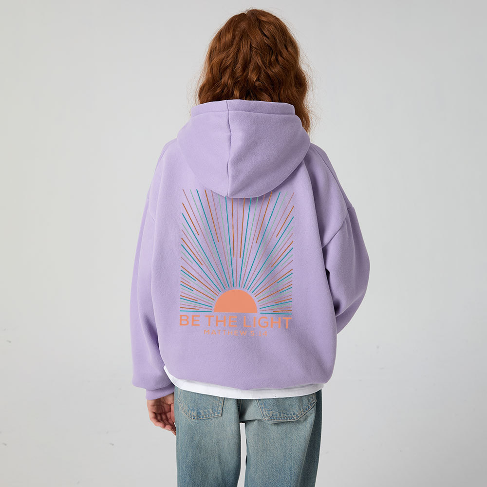 Be The Light Christian Premium Matching Fleece Hoodie Set