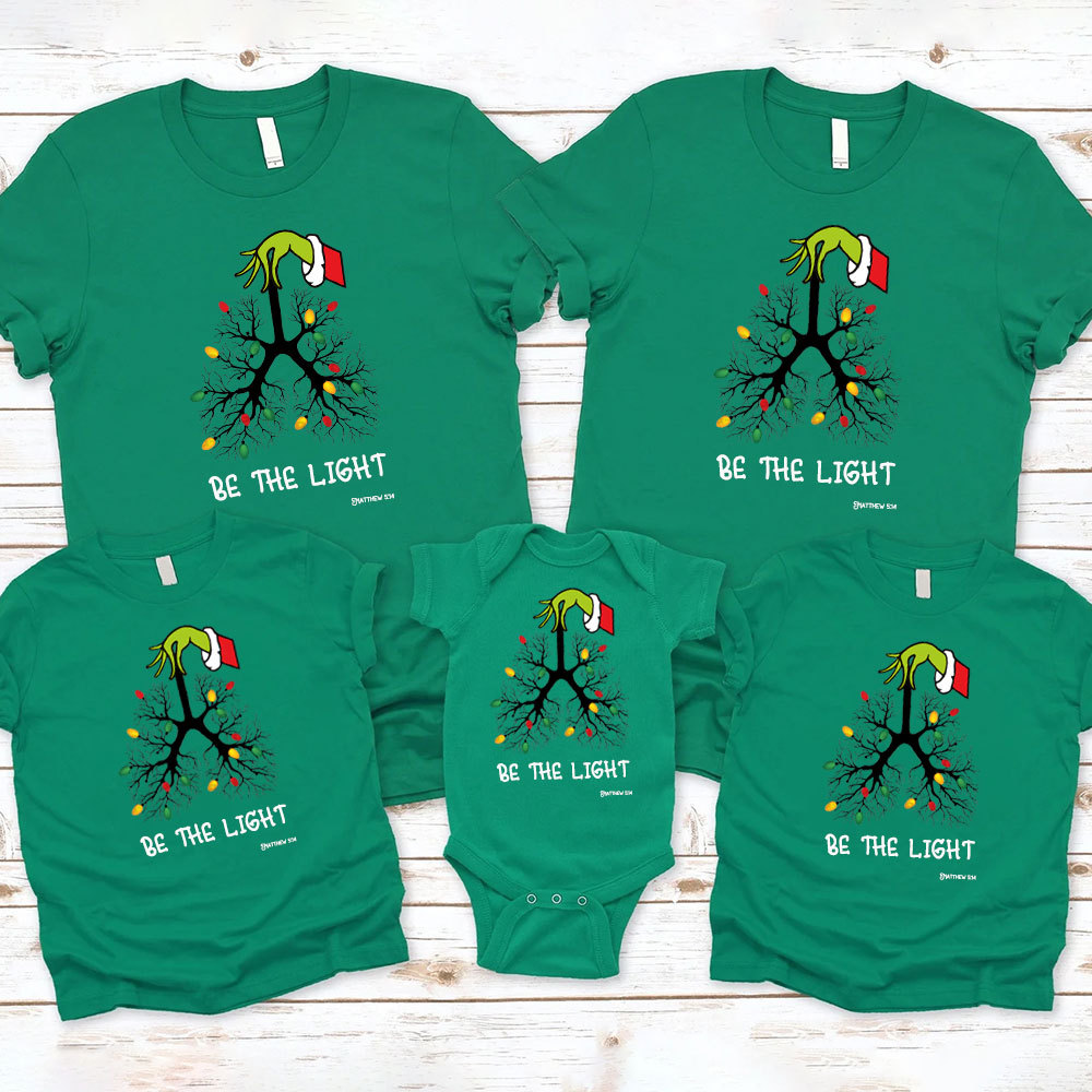 Be The Light Christian Washed T-Shirt