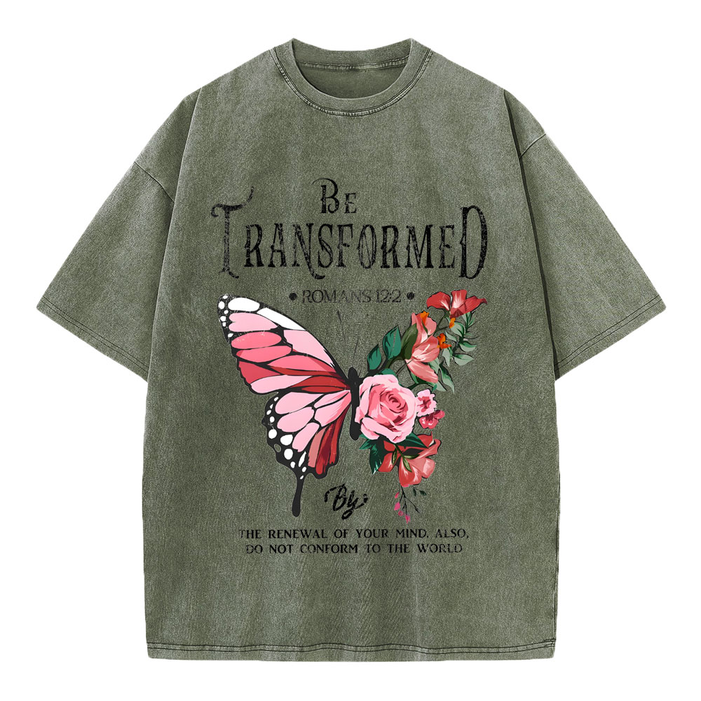 Be TransformeChirstrian Washed T-Shirt
