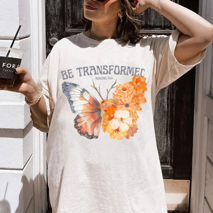 Be Transformed Christian Washed T-Shirt