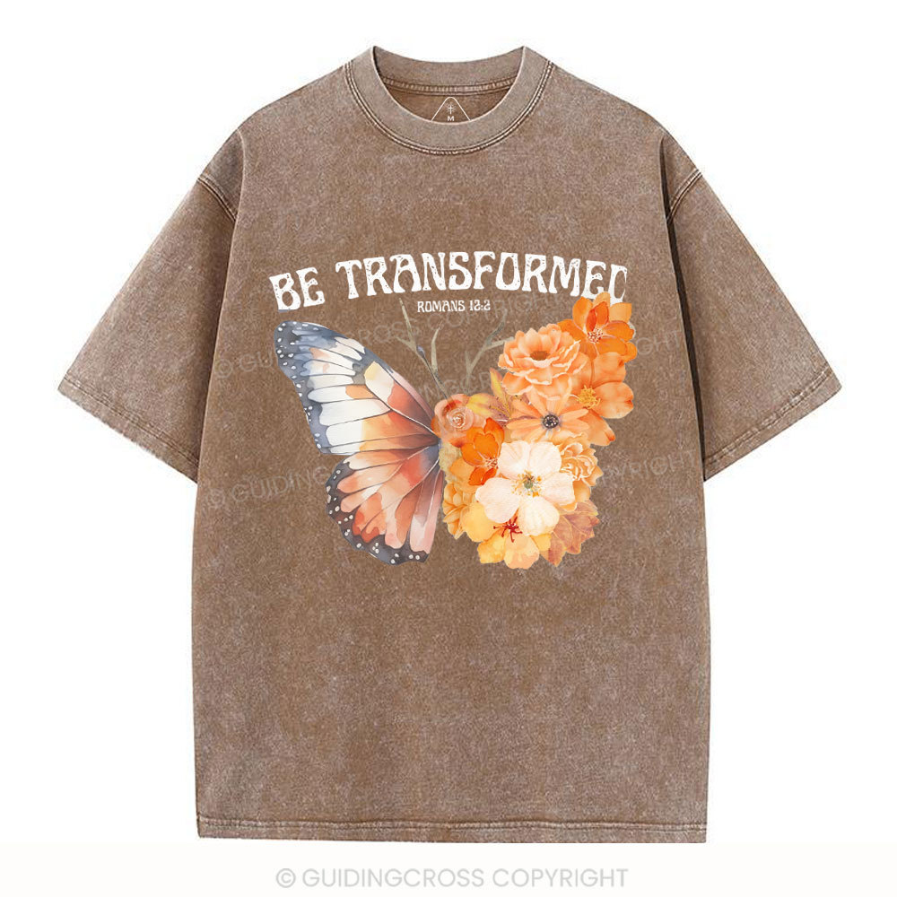 Be Transformed Christian Washed T-Shirt