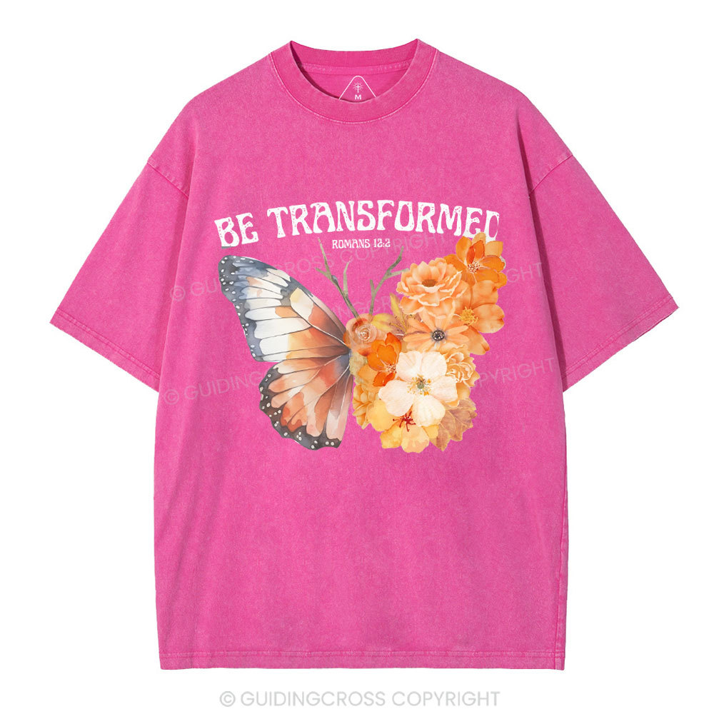 Be Transformed Christian Washed T-Shirt