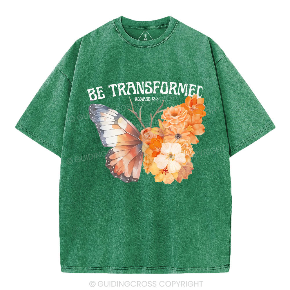 Be Transformed Christian Washed T-Shirt