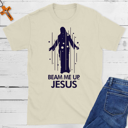 Beam Me Up Jesus Christian T-Shirt
