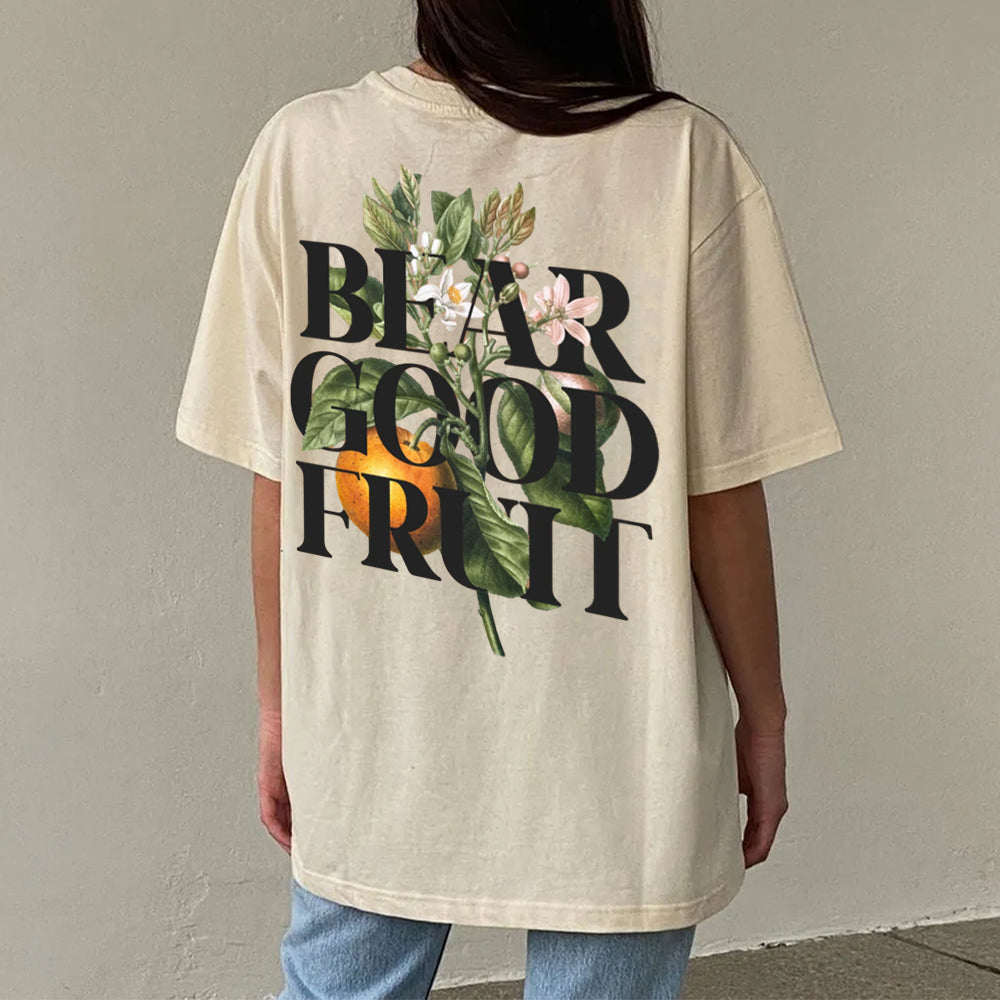 Bear Good Fruit Washed T-Shirt