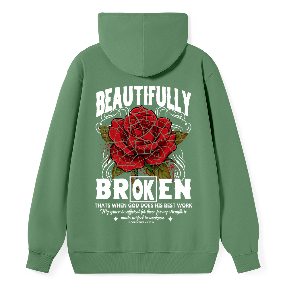 Beautifully Broken Christian Classic Hoodie