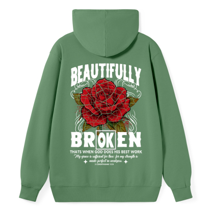 Beautifully Broken Christian Classic Hoodie