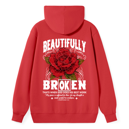 Beautifully Broken Christian Classic Hoodie