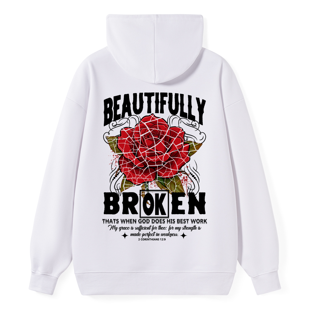 Beautifully Broken Christian Classic Hoodie