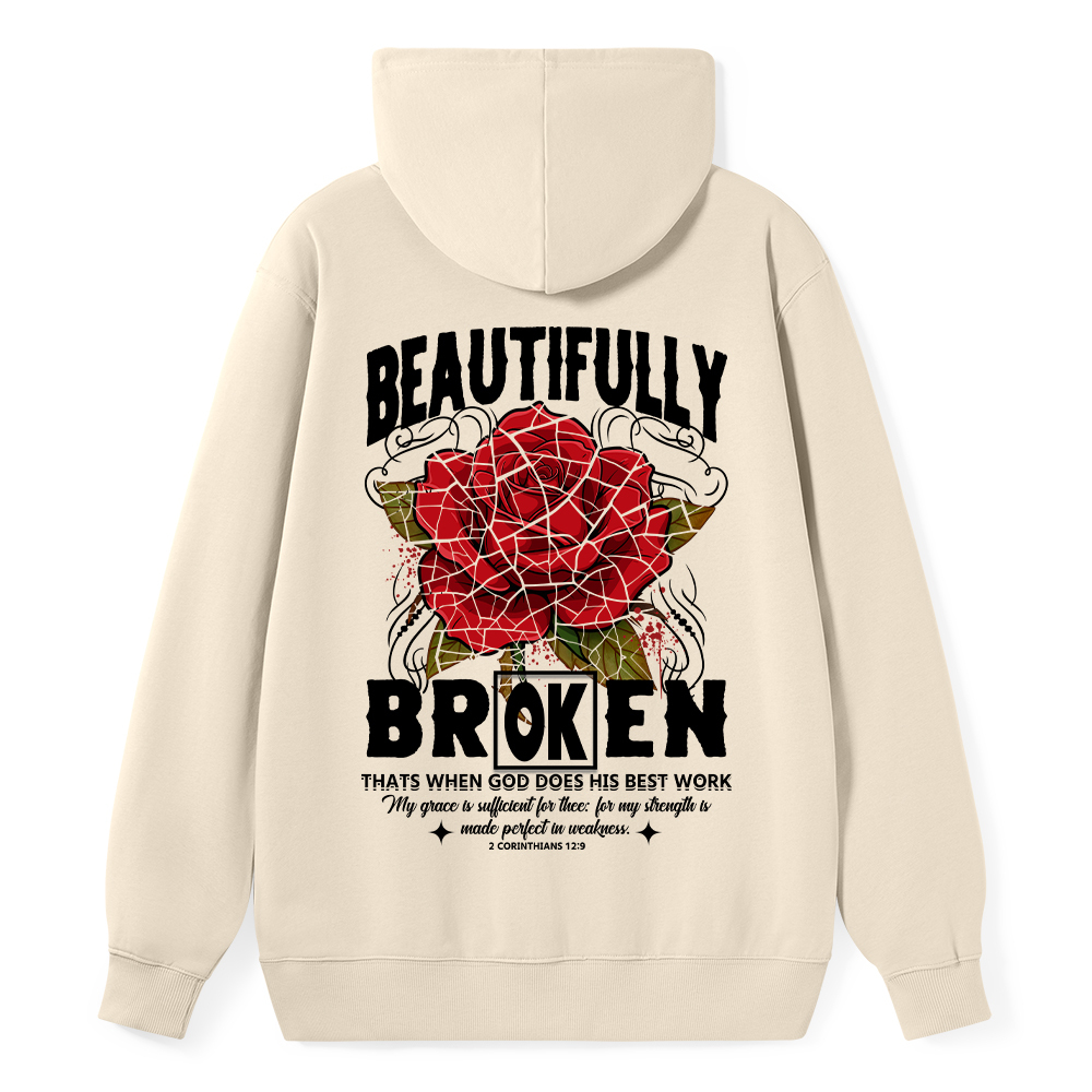 Beautifully Broken Christian Classic Hoodie