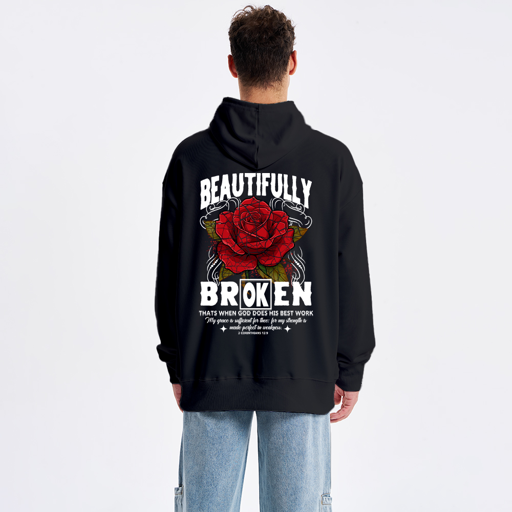 Beautifully Broken Christian Classic Hoodie