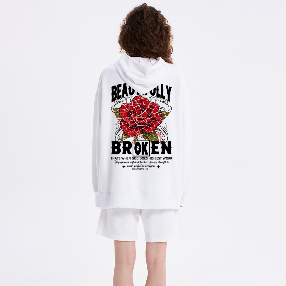 Beautifully Broken Christian Classic Hoodie