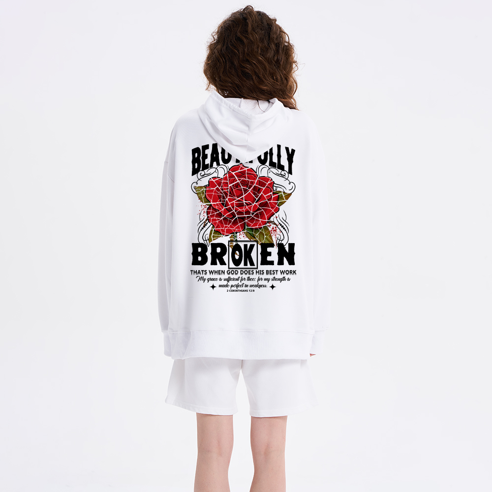 Beautifully Broken Christian Classic Hoodie