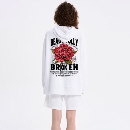 Beautifully Broken Christian Classic Hoodie