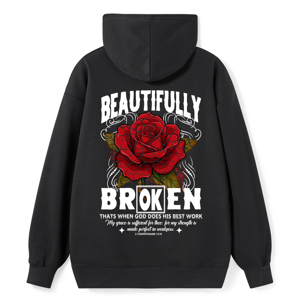Beautifully Broken Christian Classic Hoodie