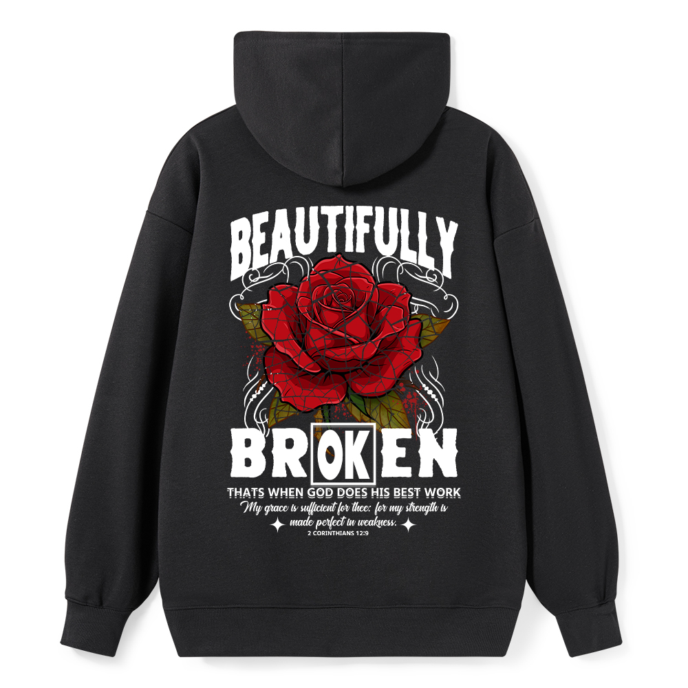 Beautifully Broken Christian Classic Hoodie