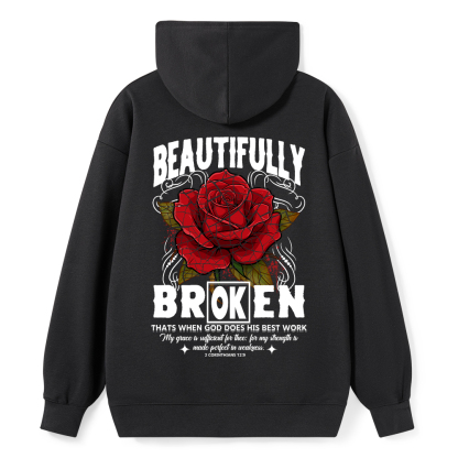 Beautifully Broken Christian Classic Hoodie