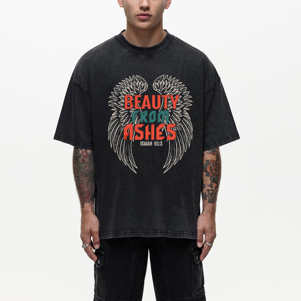 Beauty Christian Washed T-Shirt