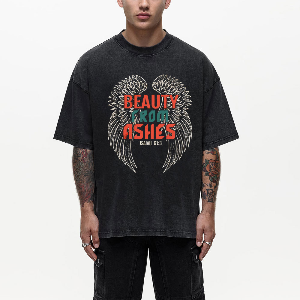 Beauty Christian Washed T-Shirt