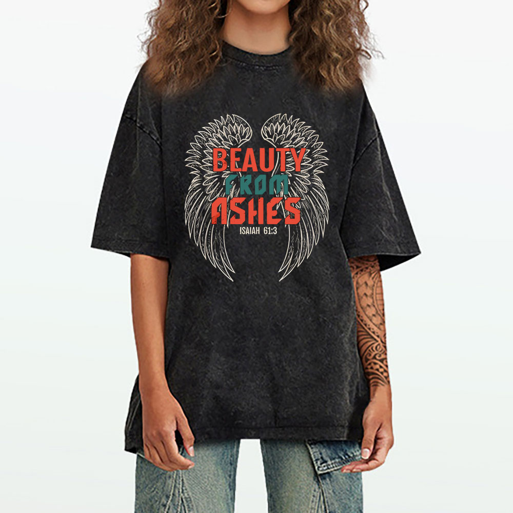 Beauty Christian Washed T-Shirt
