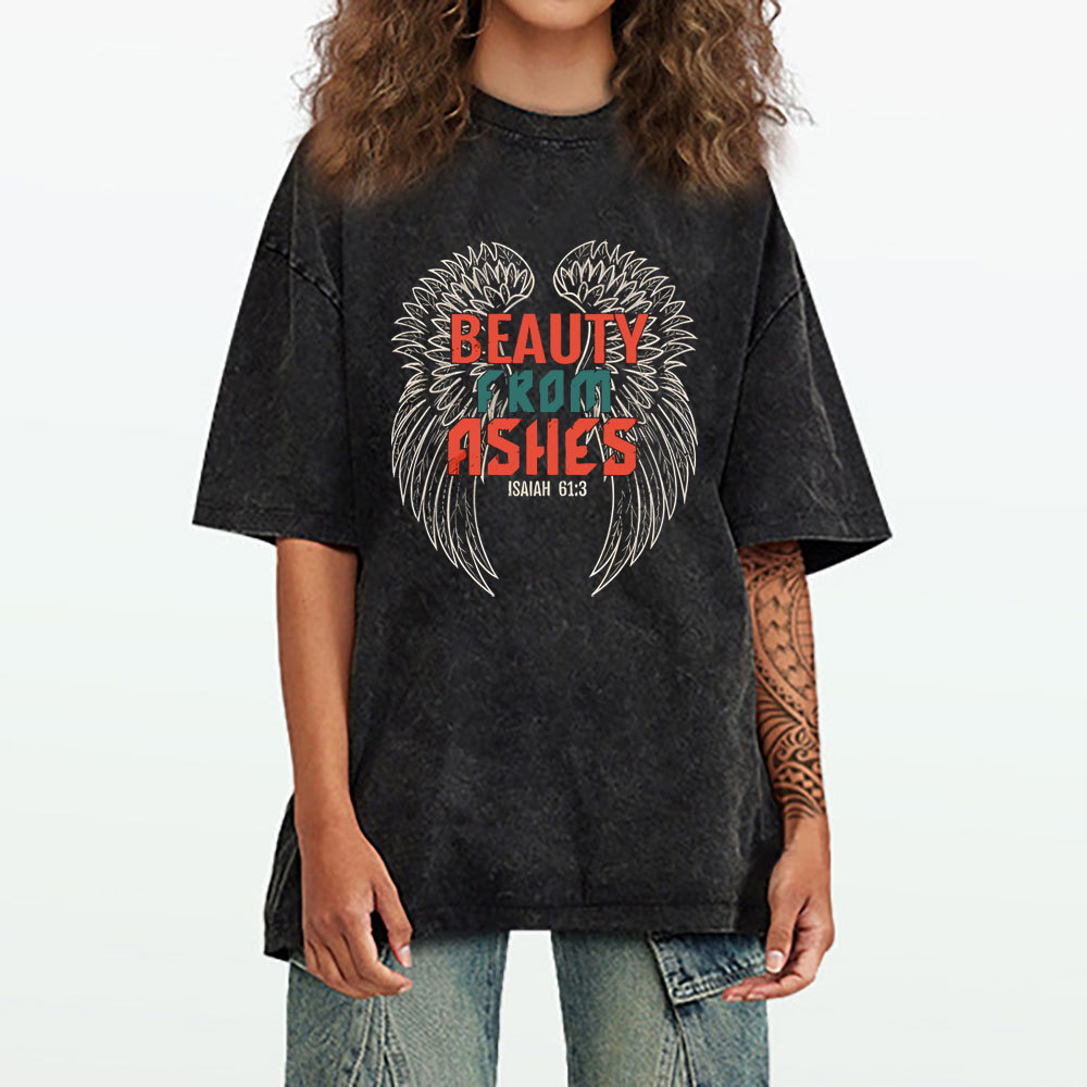Beauty Christian Washed T-Shirt
