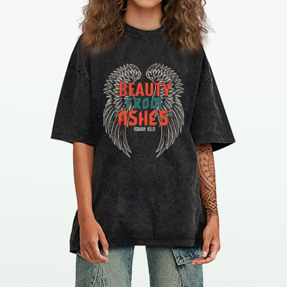 Beauty Christian Washed T-Shirt