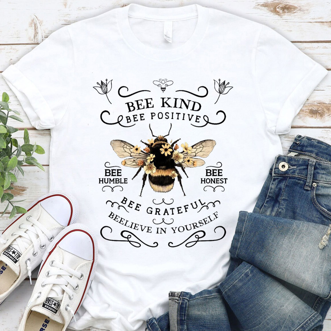 Bee Graceful Christian T-Shirt